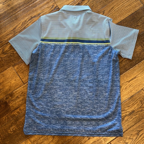 EUC boys Vineyard Vines Performance Striped Polo XL (18) - Picture 3 of 3